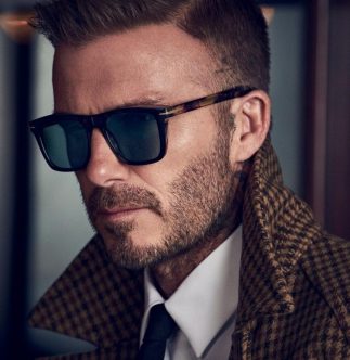 David Beckham is known for his fashion.